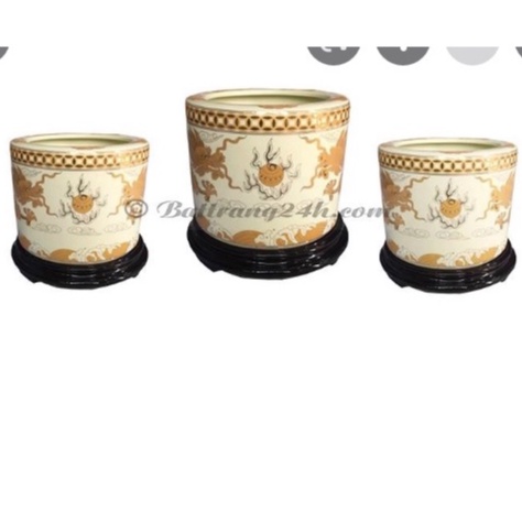 Đế bát hương lòng mặt rộng 21cm
