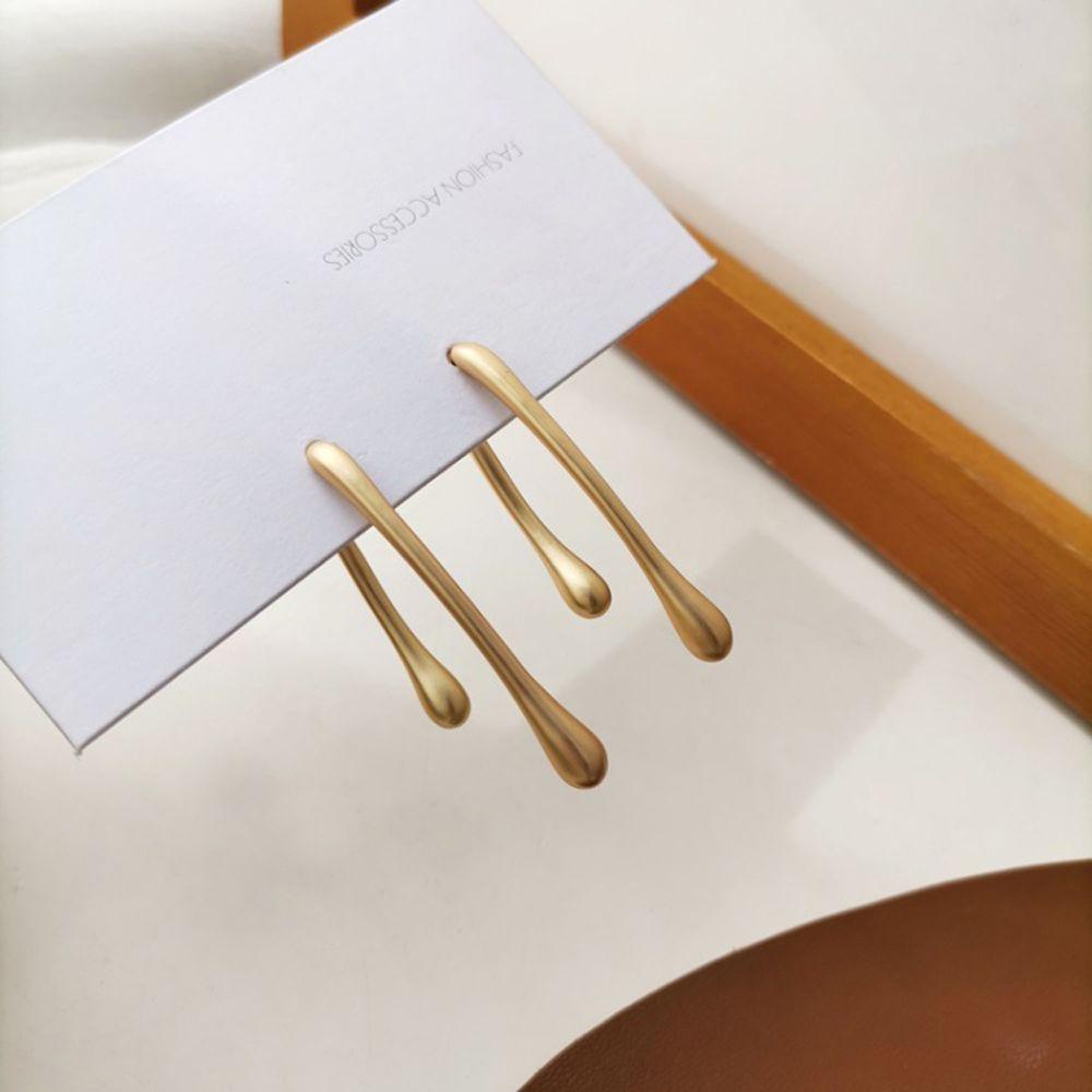 Hoa Tai Thiết Kế Hình Học Thanh Lịch Thời Trang Dành Cho Nữ|Khuyên Tai Trang Sức