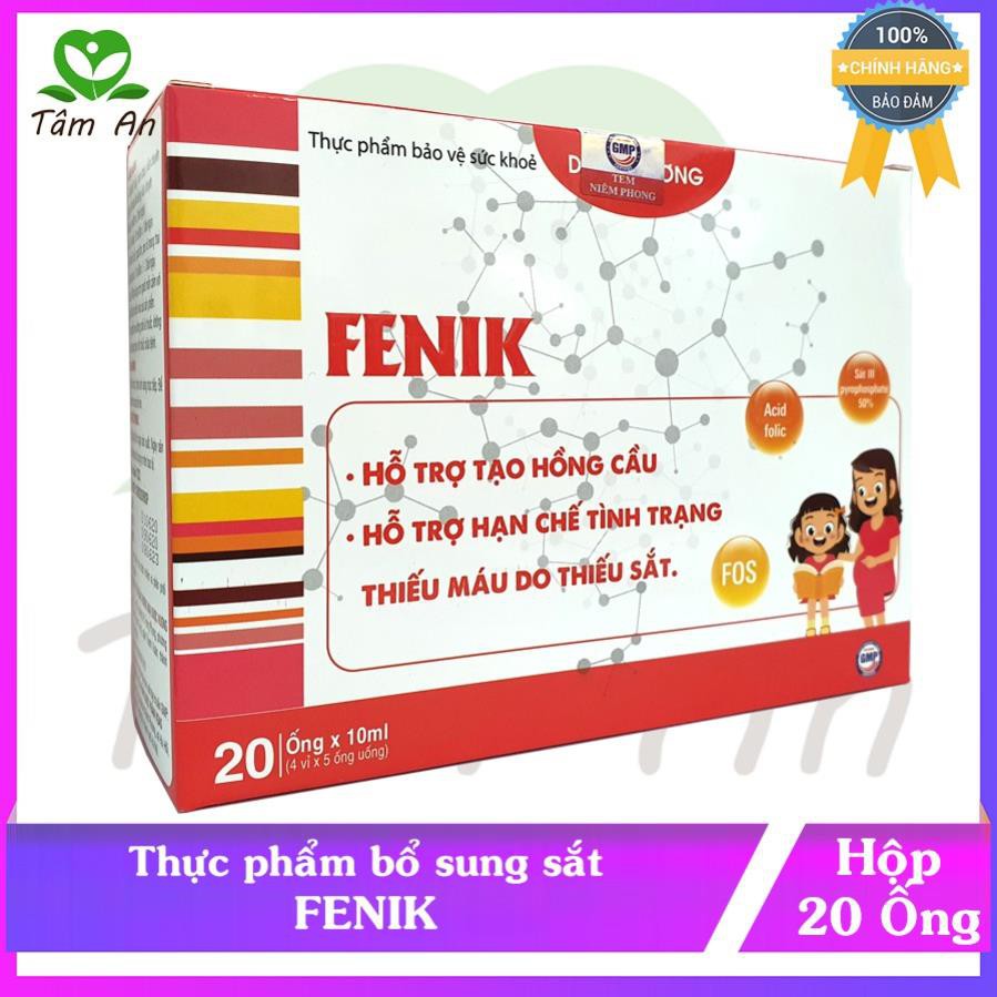 FENIK – Thực phẩm bổ máu bổ sung sắt, Vitamin, Acid Folic và các khoáng chất