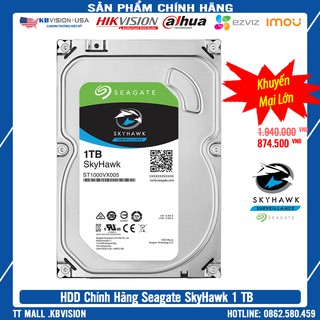 {Giá Lẻ=Giá Sỉ} Ổ cứng HDD Seagate Skyhawk 1TB