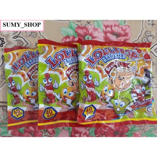 Kẹo mút Beardy LOLLIPOP bịch 400g/40 cây