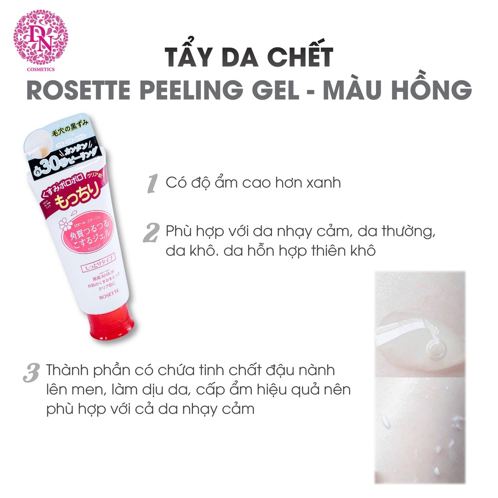 Tẩy Tế Bào Chết Rosette Peeling 120g (mua là có quà)