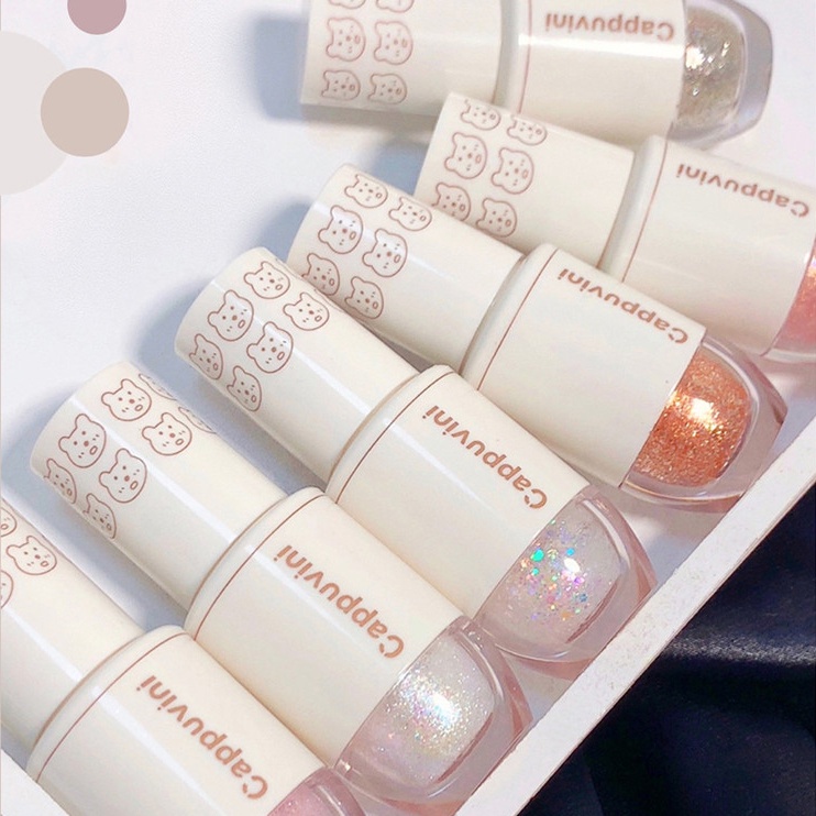 Phấn Mắt Dạng Lỏng 6 Màu Tùy Chọn Chống Nước Lâu Trôi Tiện Dụng