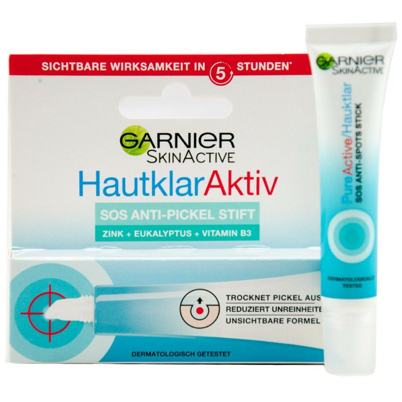 Bút chấm mụn Garnier Hautklar Aktiv Anti-Pickel Stift S.O.S - [HÀNG CHUẨN ĐỨC] | BigBuy360 - bigbuy360.vn