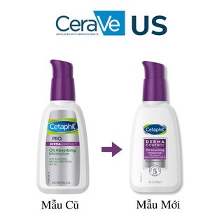 Kem Dưỡng Ẩm Chống Nắng Cetaphil Pro Derma Control Oil Absorbing Moisturizer Spf30
