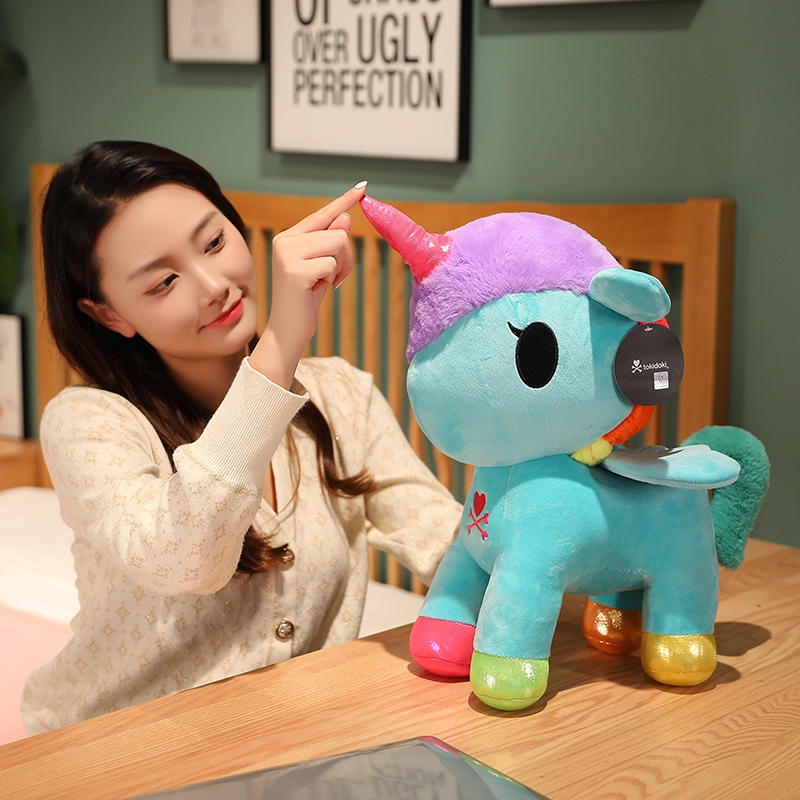 Đồ chơi nhồi bông Hình Kỳ Lân Tokidoki Dễ Thương 10/27/45CM