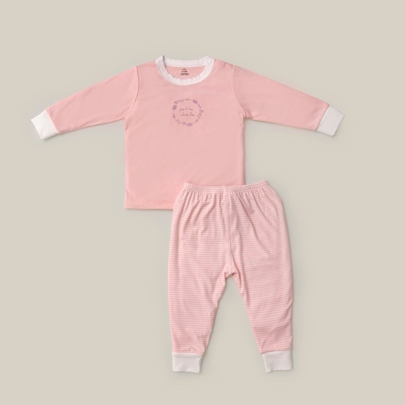 Bộ dài tay cài vai Nous cho bé 9-12m và 2-3y