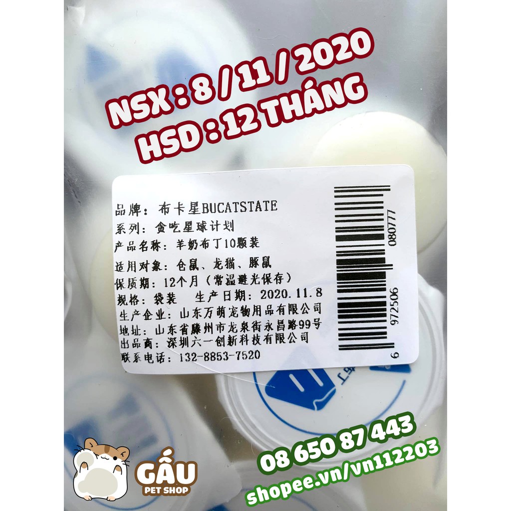 Pudding sữa dê Bucatstate