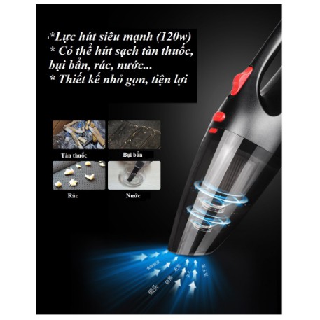 [QUÀ HOT TRAO TAY] Máy hút bụi cầm tay mini loại SẠC PIN  hút siêu sạch các bề mặt có bụi - ellyna_shop - HCM | BigBuy360 - bigbuy360.vn