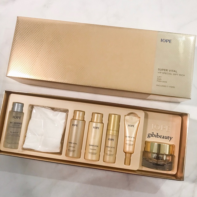 Gift set cao cấp SUPER VITAL IOPE