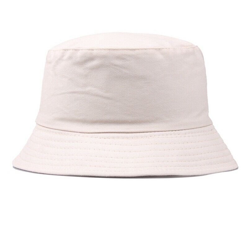 100% Cotton Adults Bucket Hat - Summer Fishing Fisher Beach Festival Sun Cap UK