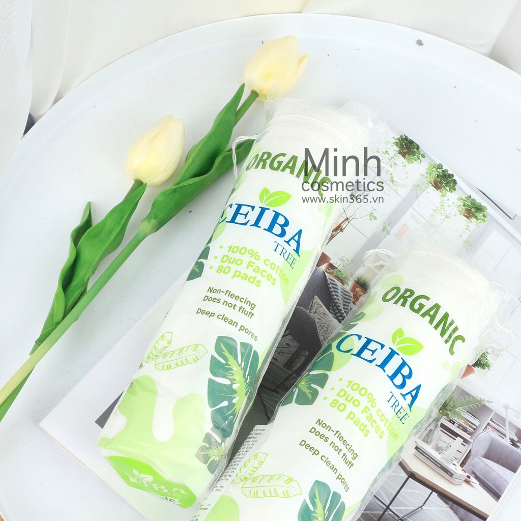 Bông Tẩy Trang Hữu Cơ Organic Ceiba Tree 80m