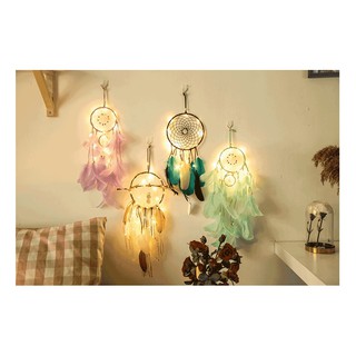 (Giá sỉ) Đèn trang trí phòng dream catcher treo từng trang trí phòng ngủ, phòng khách, quán cà phê, trà sữa