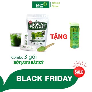 Bột Cần Tây Sấy Lạnh Jan’s hỗ trợ giảm cân, làm đẹp sạch mụn, thải độc cơ thể 100% chính hãng - 20 gói x 3g