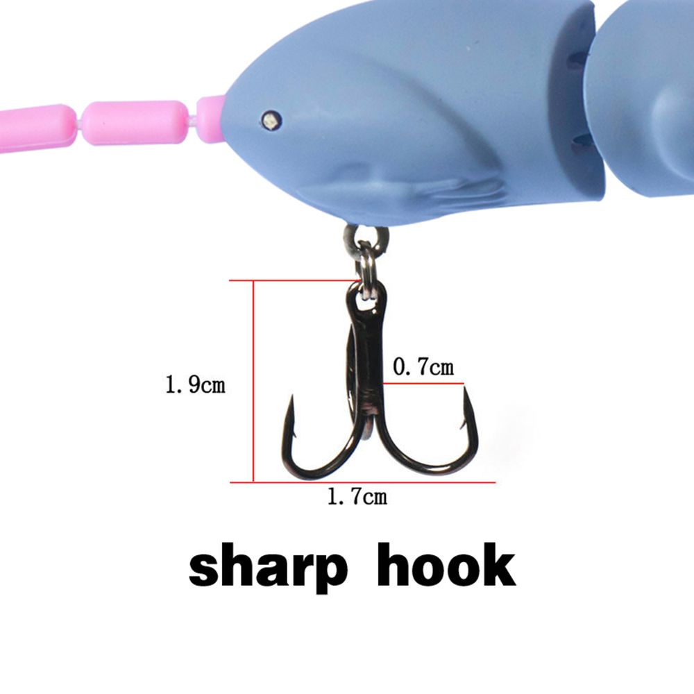 Mồi Câu Cá Nhân Tạo 15.5cm Có Móc Hình Chuột Tiện Dụng