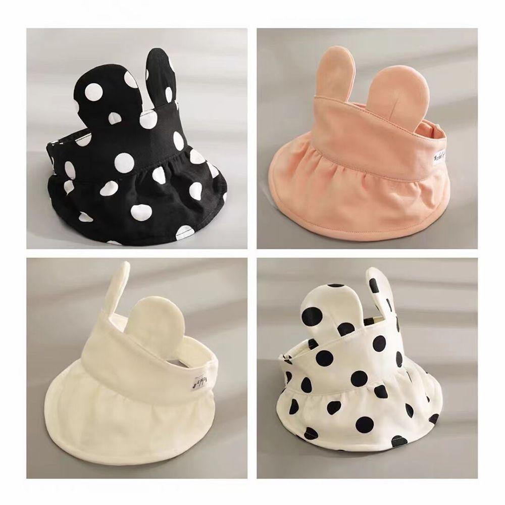 Mũ Rộng Vành Thoáng Khí Hình Tai Thỏ Dễ Thương