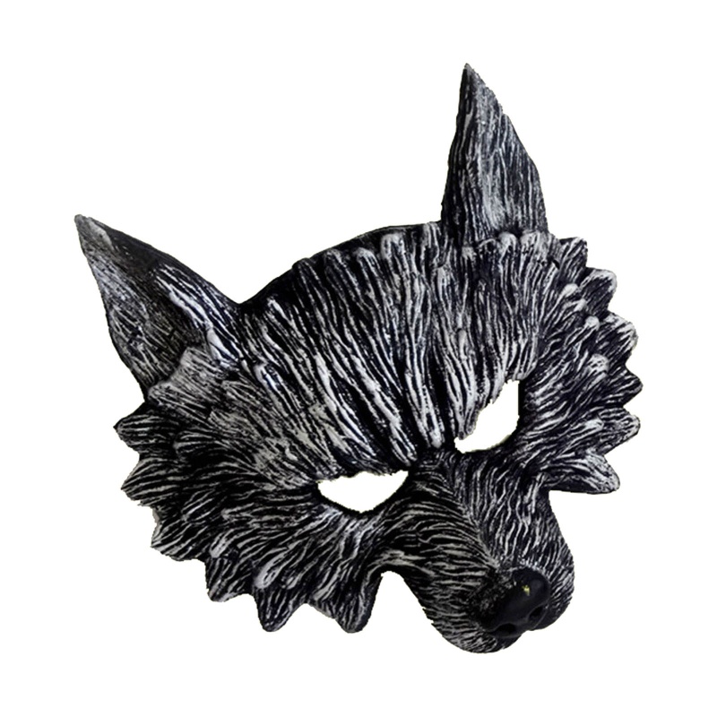 Đầu Sói 3D Hóa Trang Halloween