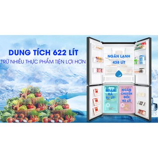 Tủ lạnh Toshiba GR-RF690WE - 622 lít