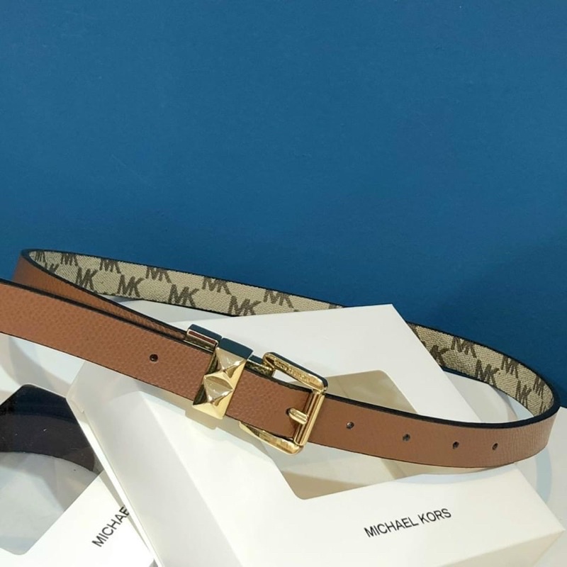 TNS - Thắt lưng nữ bản 2cm dùng 2 mặt M••K