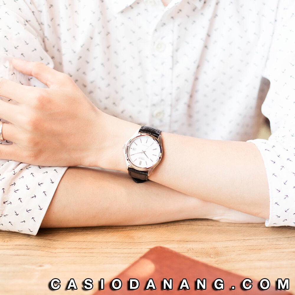 Đồng hồ nam dây da Casio Standard chính hãng Anh Khuê MTP-1183E-7ADF (38mm)