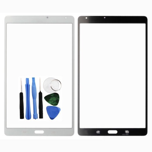 Trắng Front Outer Glass Màn Hình Lens Đối Với Samsung Galaxy Tab S 8.4 T700 T705