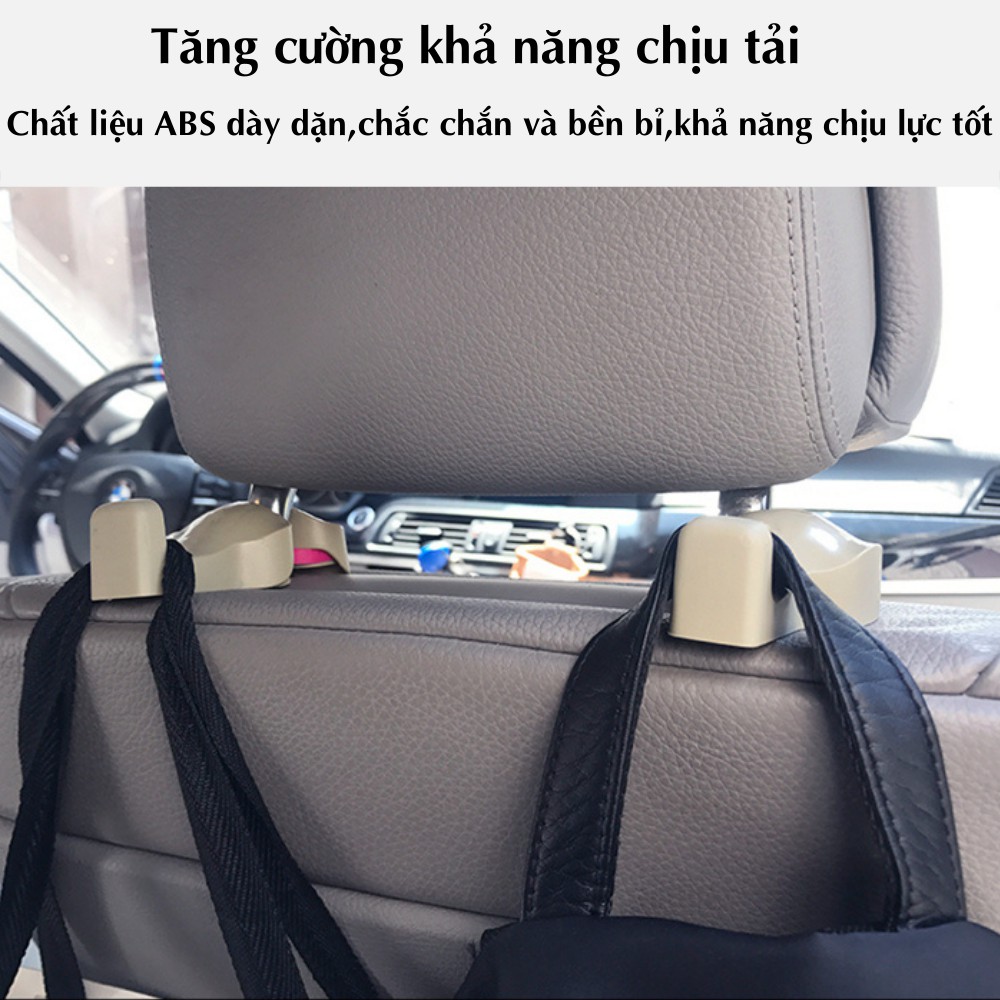 Móc treo đồ ô tô,móc sau ghế xe hơi treo đồ nhỏ gọn tiện lợi ATILA SHOP