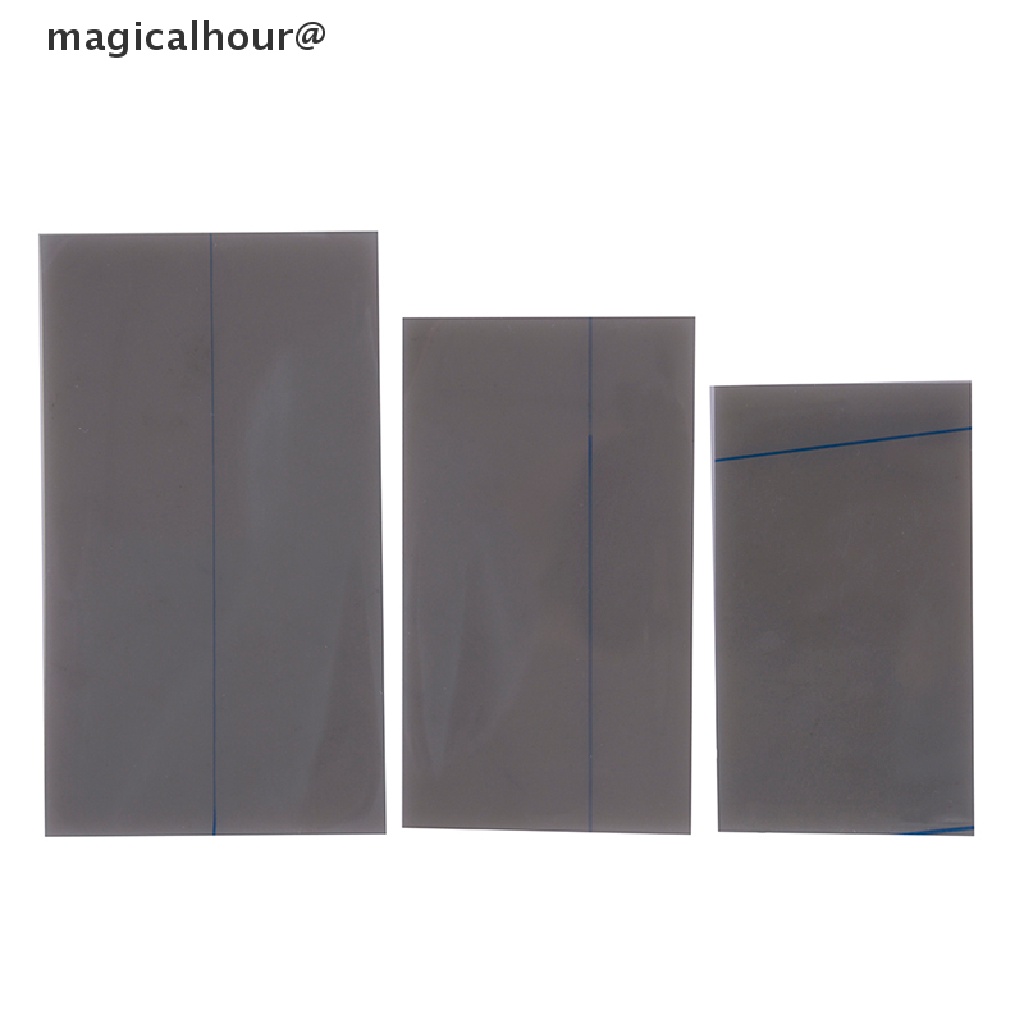 Magicalhour@ LCD Polarizer Film Polarization film Polarized Light Film For IP *On sale