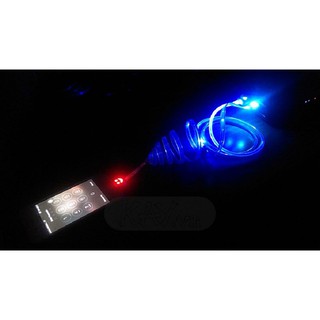 [Mã ELFLASH3 hoàn 10K xu đơn 20K] Dây sạc Androi phát sáng