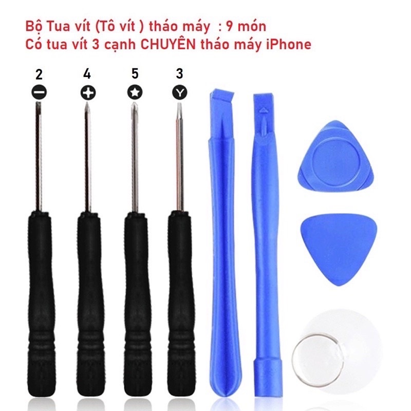Bộ 9 dụng cụ TôVít sửa Điện thoại