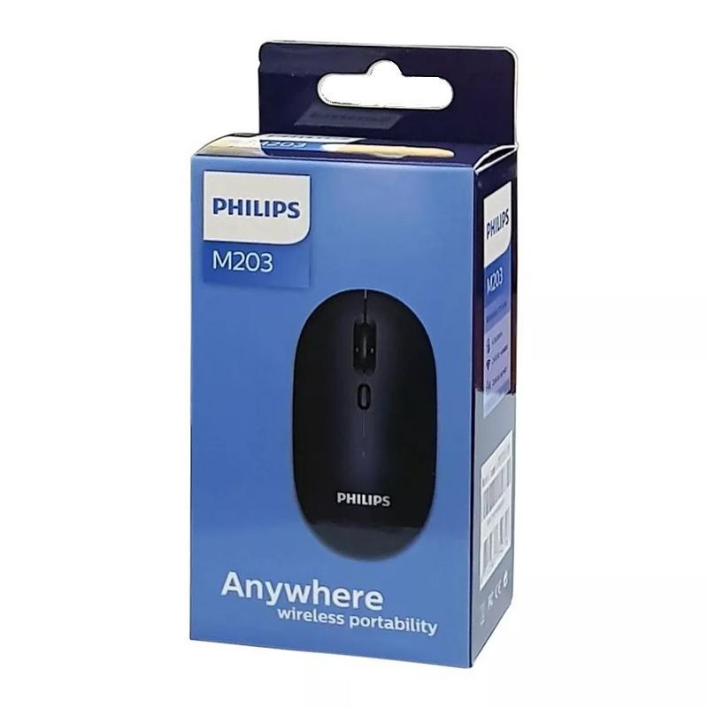Chuột không dây wireless Philips M203 nhỏ gọn thích hợp dùng văn phòng