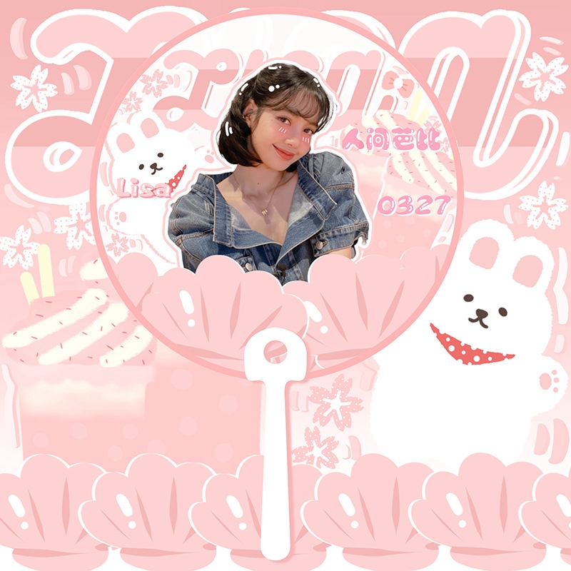 Quạt Cầm Tay In Hình Nhóm Nhạc Blackpink | BigBuy360 - bigbuy360.vn