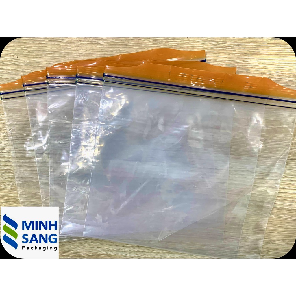 [ẢNH THẬT] (BÁN THEO KG) Túi Zipper (Ziplock-2 đường zip) Đựng Thực Phẩm, Tái Sử Dụng Nhiều Lần, Rã Đông Lò Vi Sóng