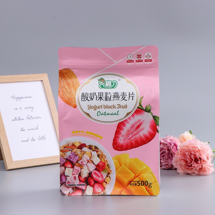 [Sẵn] Ngũ cốc sữa chua gói 500g/ ngũ cốc ăn sáng/ ngũ cốc ăn kiêng