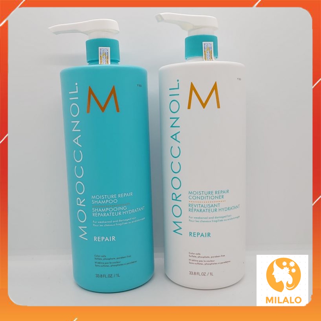 Dầu gội xả phục hồi độ ẩm MOROCCANOIL REPAIR 1000ML- MILALO