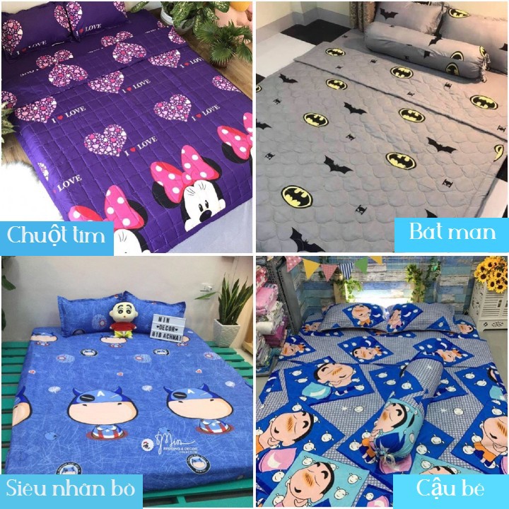 Set 1 ga chun 2 vỏ gối nằm 1 met 6 1 met 8 mẫu trái bơ,co sẵn hàng tại tp hcm