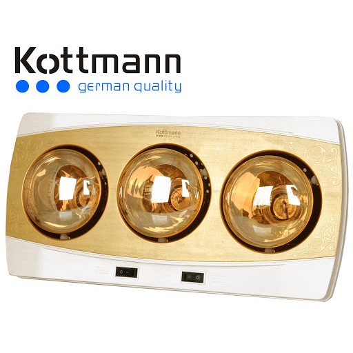 Đèn sưởi nhà tắm Kottmann 3 bóng K3BH
