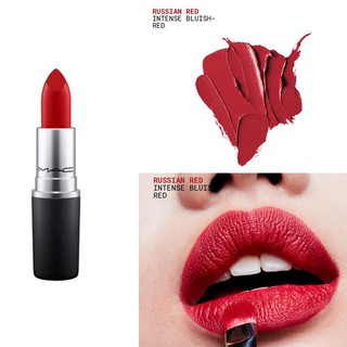 Son mac matte màu russian red _ made in canada