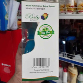 BÌNH SỮA SILICOL 2 IN 1 BABYLOVE