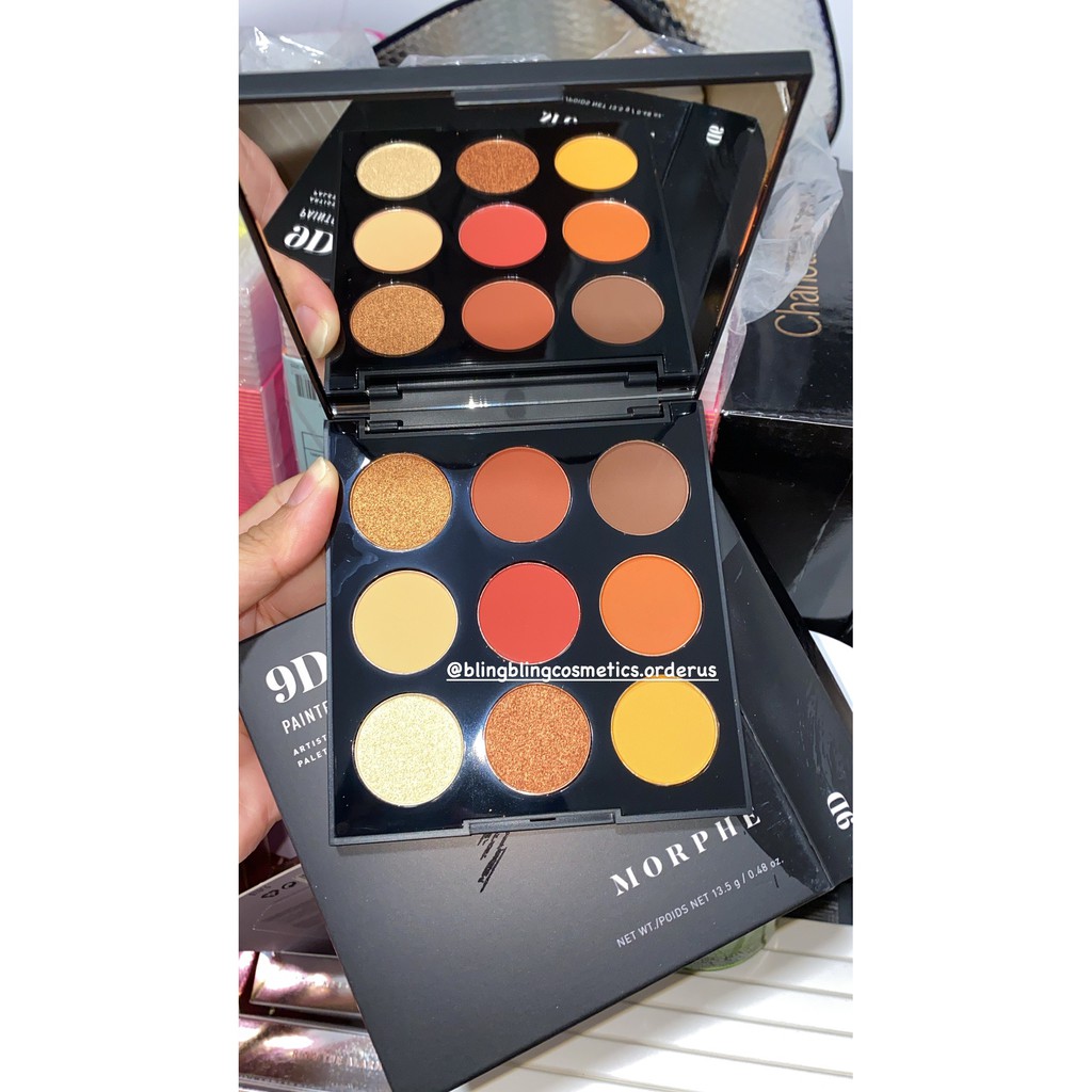 Bảng Morphe 9 ô 9D, 9E, 9V $12 vỏ hộp mới