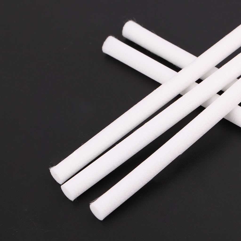 Set 10 que cotton lọc độ ẩm 8*130mm cho máy tạo độ ẩm bằng sóng siêu âm