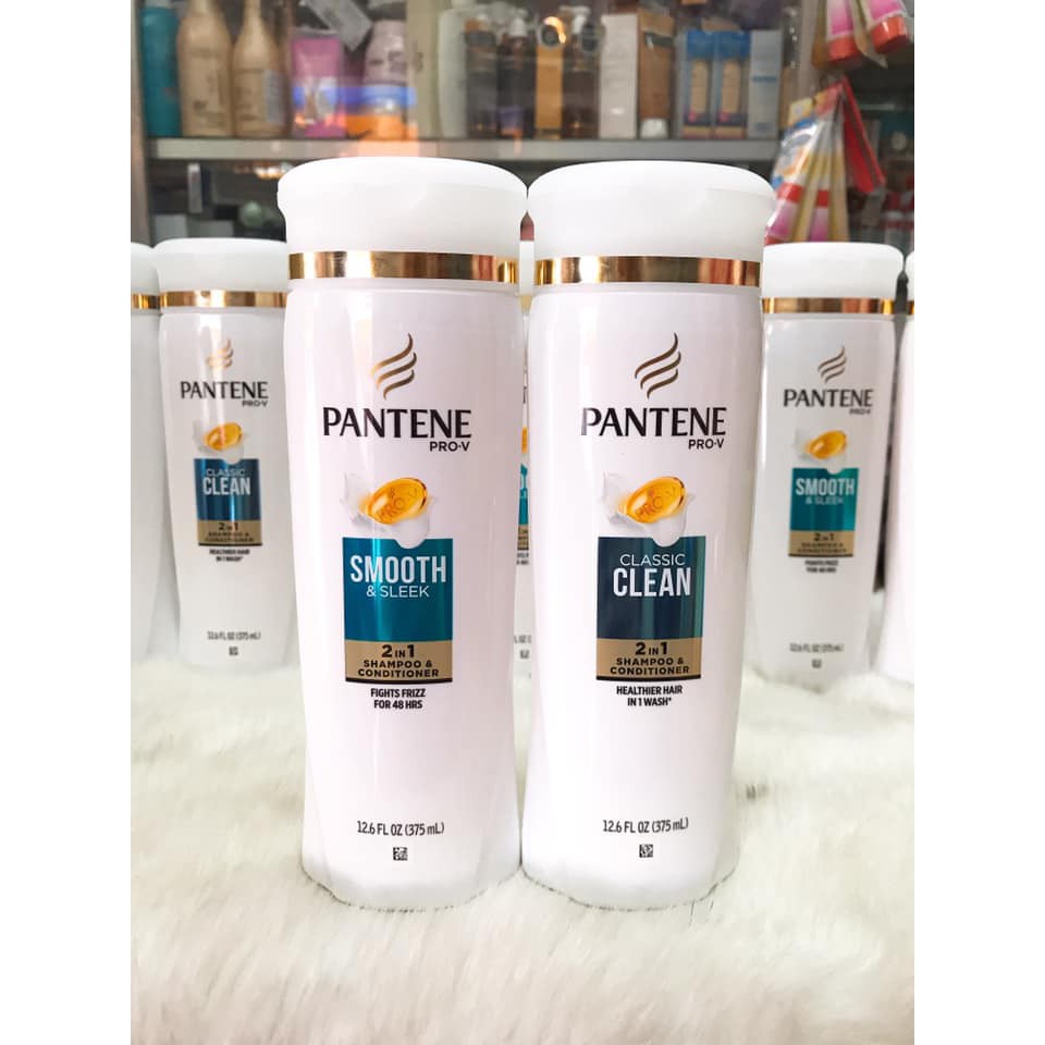 (USA_375ml) Dầu Gội Xả 2in1 Pantene Pro V Mẫu Mới