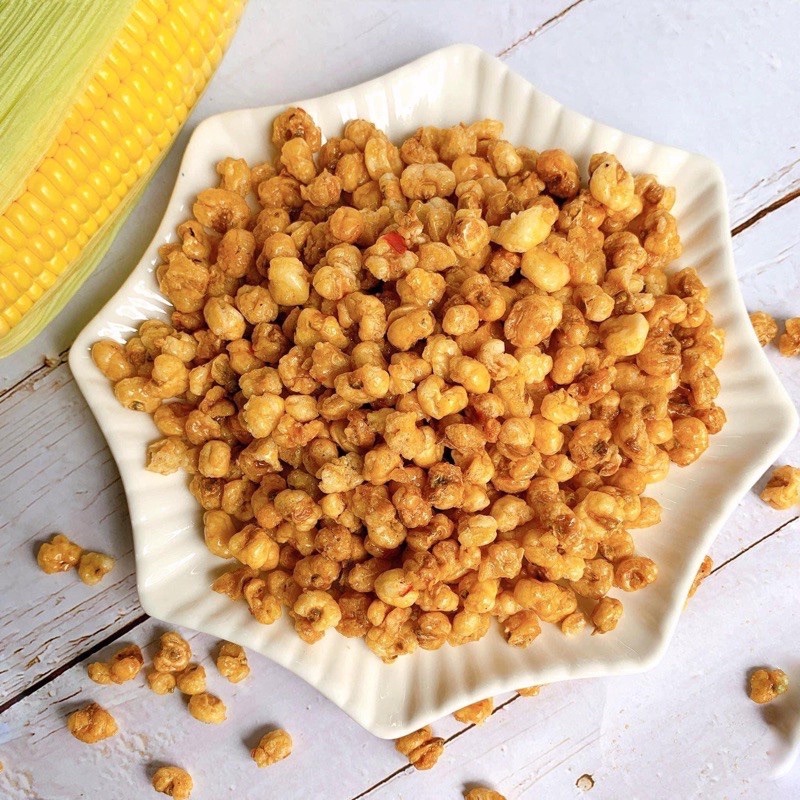 NGÔ GIÒN XÓC MẮM CAY - NGÔ GIÒN KHÔ BÒ LÁ CHANH 200G