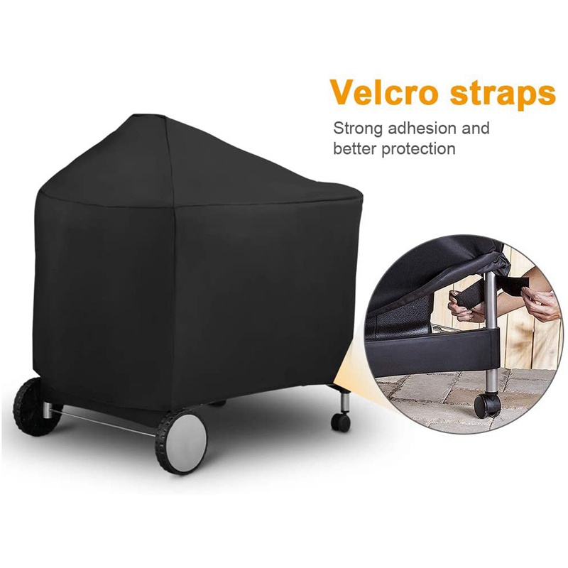 Tấm Phủ Lò Nướng BBQ Weber 7152 124X65X101cm Chống Thấm Nước Tiện Dụng Cho Cắm Trại Ngoài Trời