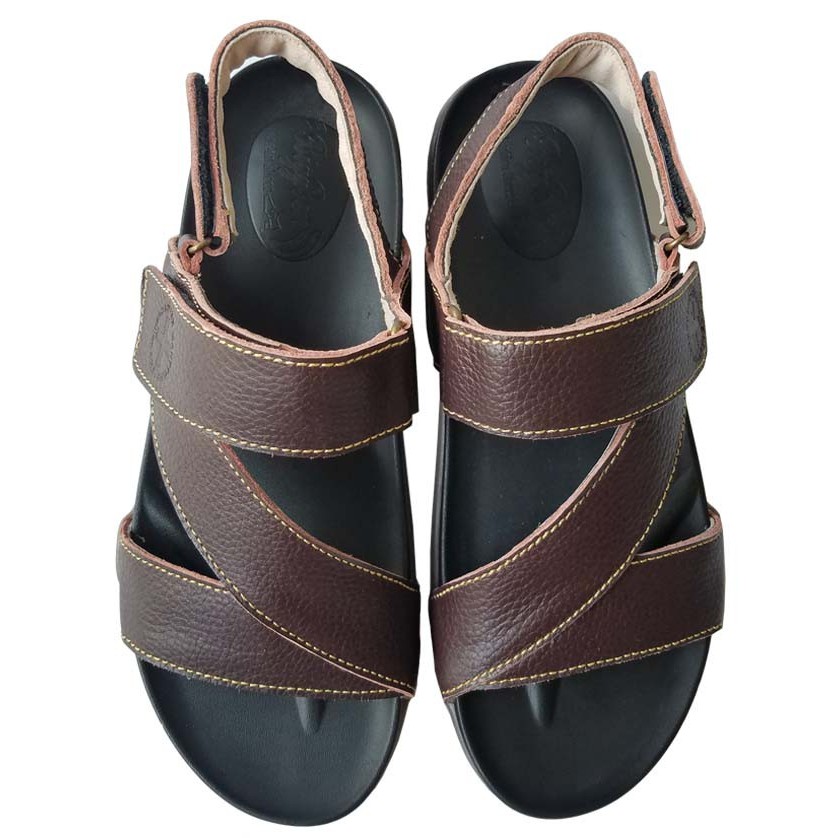 Giày sandal Nam da Bò đế Doctor BIGBEN Cao Cấp SD39