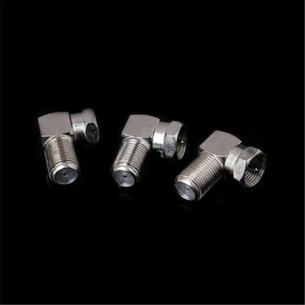 Set 3 Đầu Nối Đồng Trục TV Góc 90 Độ