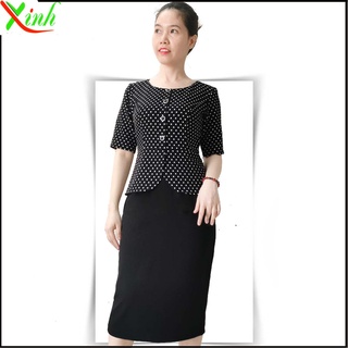 Đầm peplum bi thoitrangxinh dl709