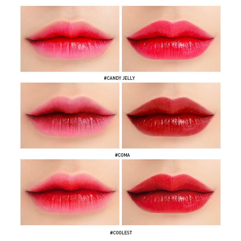 [Mã FMCGM50 - 8% đơn 250K] Son Kem Xăm 3CE Tattoo Lip Tint Giữ Màu Lâu Dài 3,8g