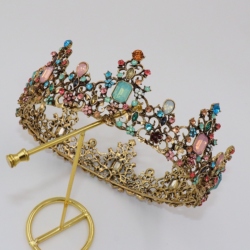 Vương miện hợp kim thiết kế sang trọng cho cô dâu