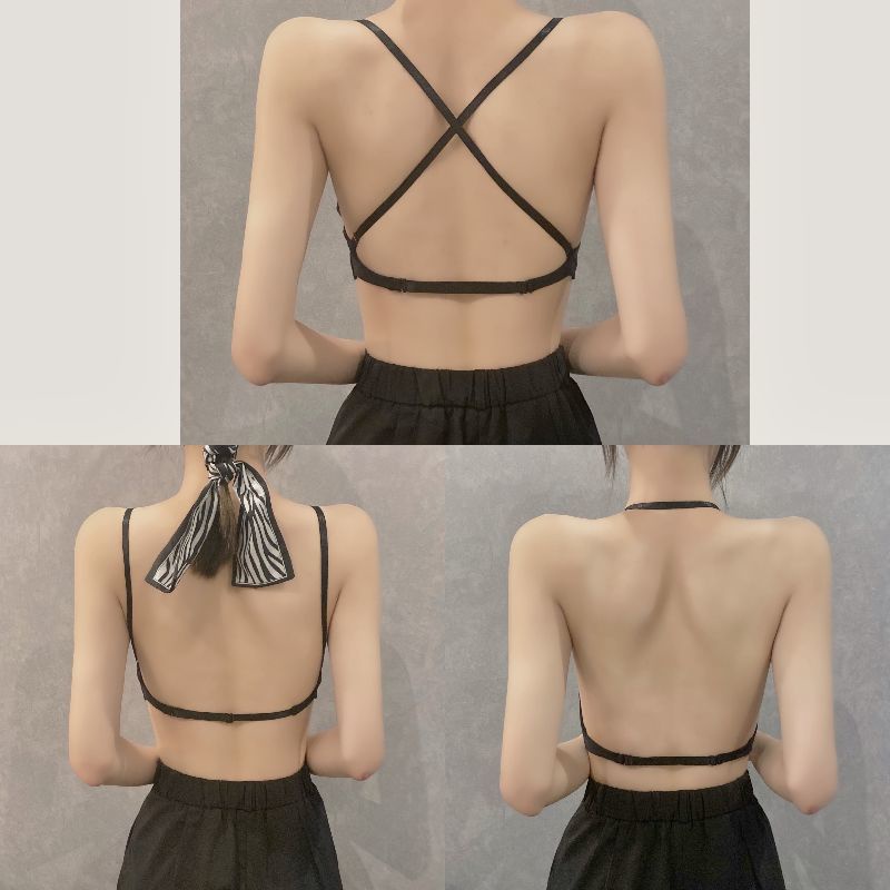 Áo Hai Dây Hở Lưng Dáng Ôm Thời Trang Quyến Rũ Cho Nữ