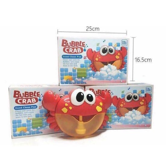 Đồ chơi Cua thổi bong bóng tạo bọt